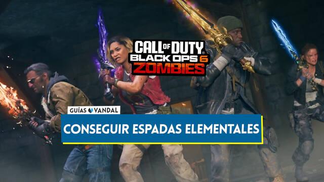 C�mo conseguir las espadas elementales en CoD Black Ops 6 Zombis y cu�l es la mejor - Call of Duty: Black Ops 6