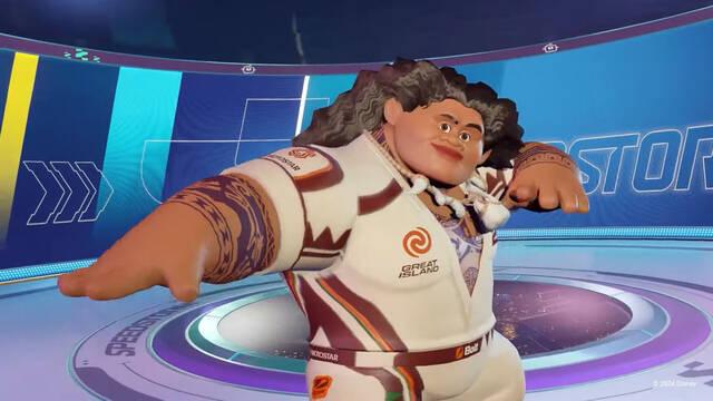 Maui de 'Moana' se une a la plantilla de corredores de Disney Speedstorm, el juego de carreras gratuito