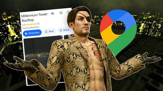 Los fans de Yakuza enga�an a Google Maps y una localizaci�n del videojuego aparece como lugar real de Tokio