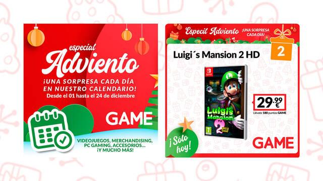 Ofertas diarias en GAME hasta el 24 de diciembre