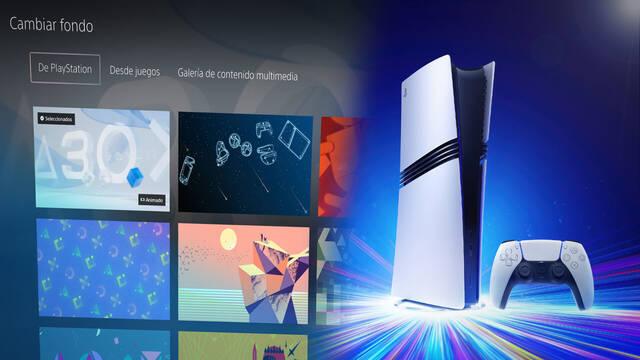 �C�mo cambiar el tema y el fondo en la consola PS5?