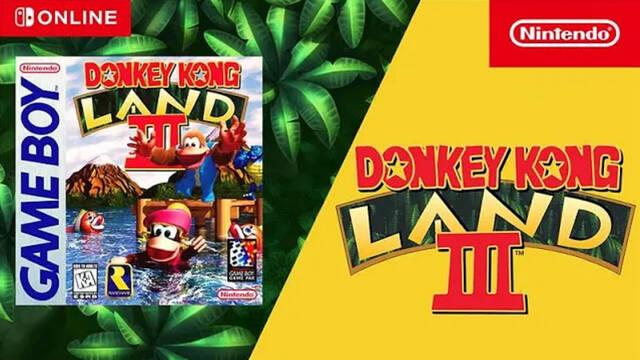 Nintendo completa la trilogía de Game Boy: Ya está disponible Donkey Kong Land 3 en Switch Online