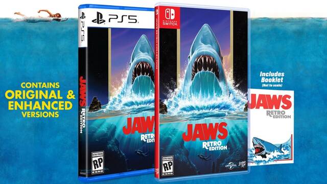 Jaws: Retro Edition revive el cl�sico de NES en PS5 y Switch con dos ediciones f�sicas de tirada limitada