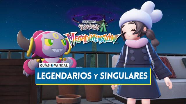 Todos los legendarios y singulares del DLC Megadimensi�n en Leyendas Pok�mon Z-A - Leyendas Pok�mon Z-A