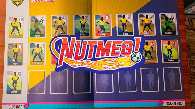 Nutmeg! demo disponible por tiempo limitado del juego de f�tbol y cromos