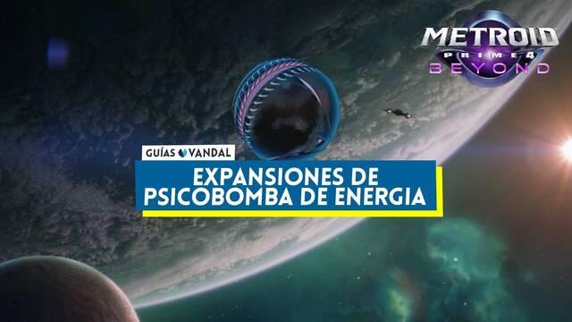 Todas las expansiones de psicobomba de energ�a en Metroid Prime 4:  Beyond - Metroid Prime 4: Beyond