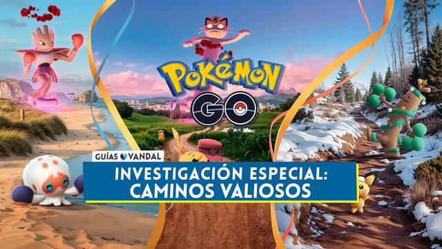 Investigaci�n Caminos Valiosos en Pok�mon GO: Tareas, fases y recompensas - Pok�mon GO