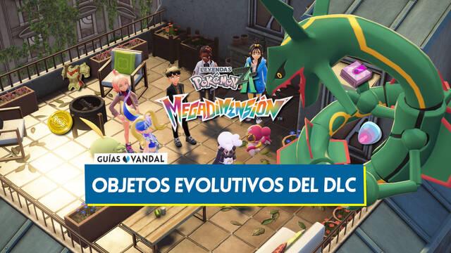 Todos los objetos evolutivos del DLC Megadimensi�n en Leyendas Pok�mon Z-A - Leyendas Pok�mon Z-A