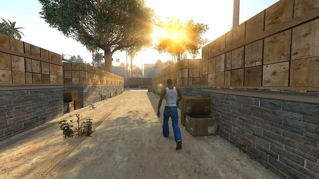 Casi un remake de GTA San Andreas: est�n reconstruyendo el legendario juego de Rockstar en el motor de GTA V.
