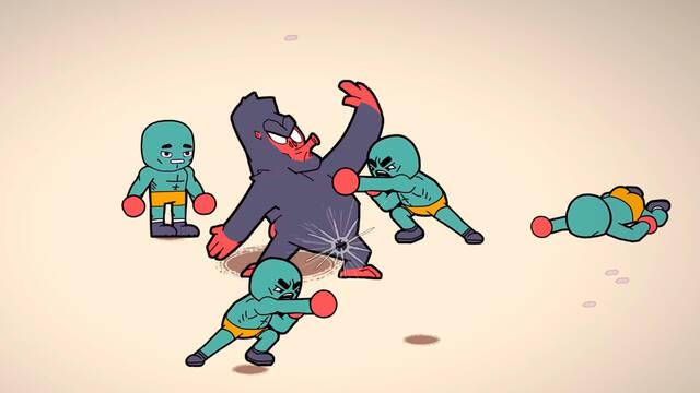 How Many Dudes? juego en el que luchamos contra gorilas y otros animales