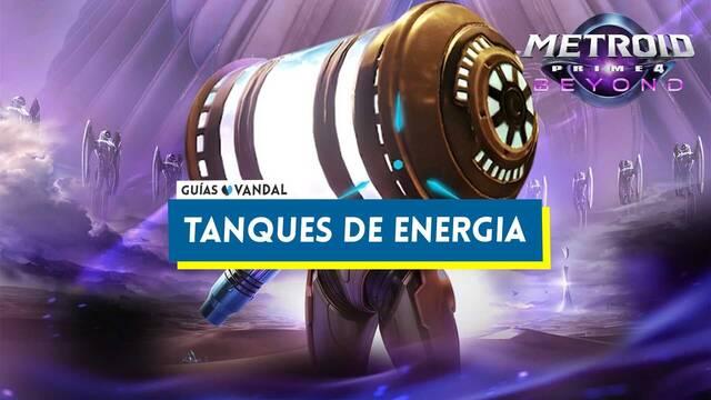 Todos los tanques de energ�a en Metroid Prime 4: Beyond - Metroid Prime 4: Beyond