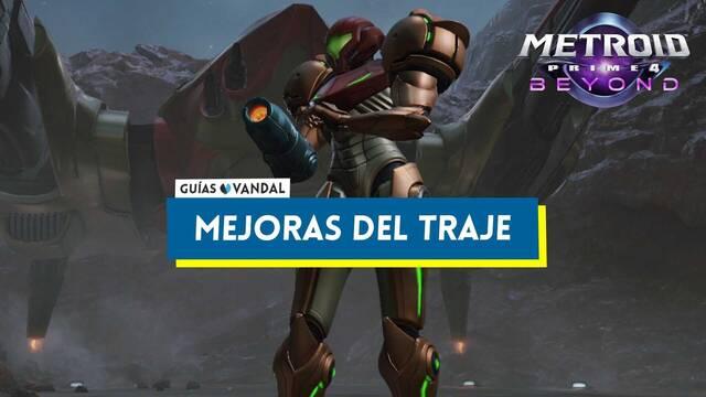 Todas las mejoras del traje en Metroid Prime 4: Beyond - Metroid Prime 4: Beyond