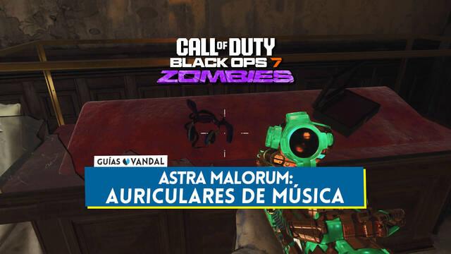 Easter egg musical de Astra Malorum en CoD Black Ops 7 Zombis - Call of Duty: Black Ops 7