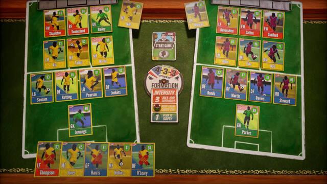F�tbol y estrategia con cartas se dan la mano en Nutmeg!, un juego nost�lgico que ya tiene fecha de lanzamiento