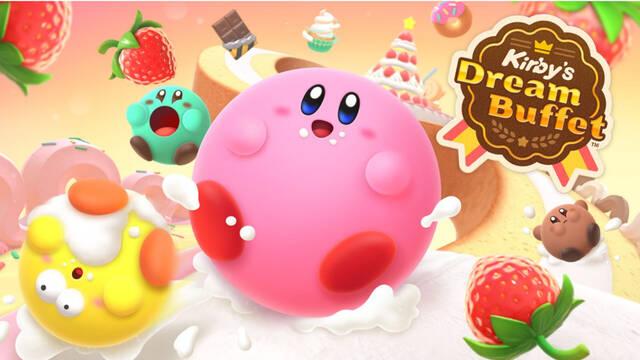 Kirby's Dream Buffet llegará rodando a Nintendo Switch este verano.