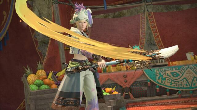 Jugar usando pincel y pintura es posible: Crea un curioso sistema para controlar al Pictomanter de FFXIV