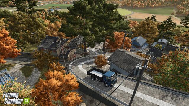 Farming Simulator 25 muestra en el tráiler del Tokyo Game Show su nuevo mapa asiático