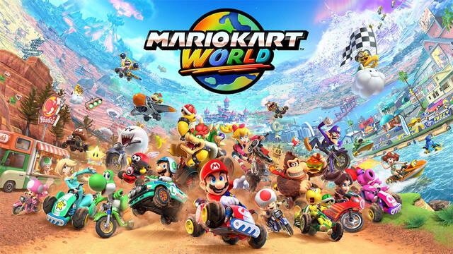 Nintendo lo hace oficial: Anunciado Mario Kart World en exclusiva para Nintendo Switch 2