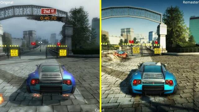 Comparan Burnout Paradise Remastered con el original - Vandal