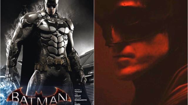 Batman y The Batman, el traje