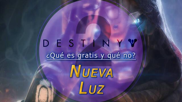 Nueva Luz en Destiny 2: ¿qué incluye la versión gratuita?