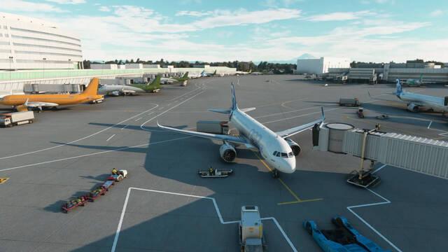 Microsoft Flight Simulator y los aeropuertos