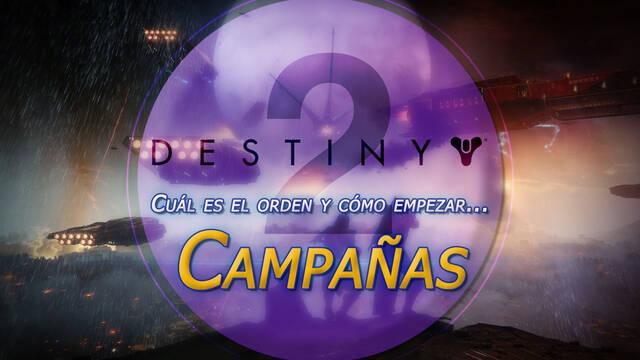 Campañas de Historia de Destiny 2: ¿Cómo empezarlas y cuál es su orden? - Destiny 2
