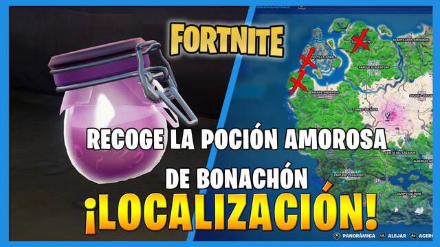 Fortnite: d�nde encontrar la poci�n amorosa de Bonach�n - Fortnite Battle Royale