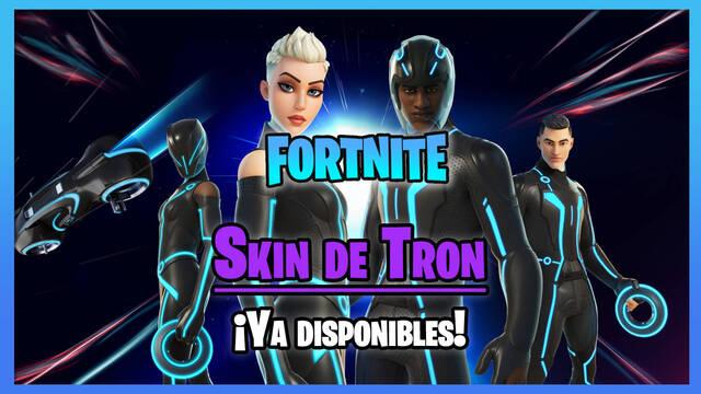 Fortnite: Skins de Tron ya disponibles - �C�mo conseguirlas?