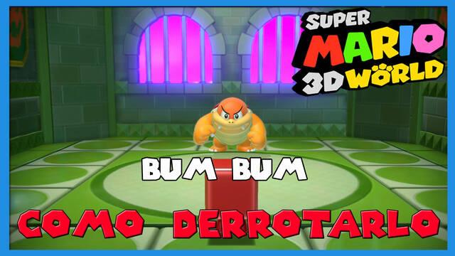 Super Mario 3D World: c�mo derrotar a Bum Bum - Super Mario 3D World + Bowser's Fury