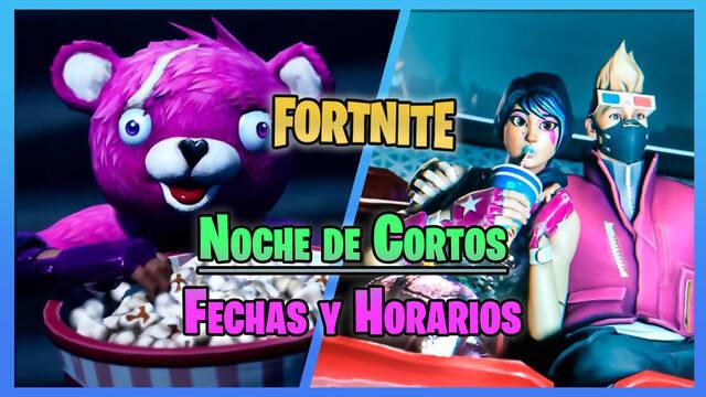 Noche de Cortos en Fortnite: Fecha y horario, c�mo ver el festival y detalles