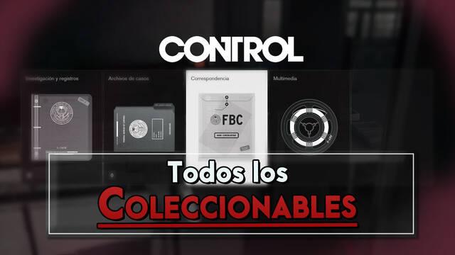 Control: TODOS los Coleccionables y c�mo conseguirlos - Control