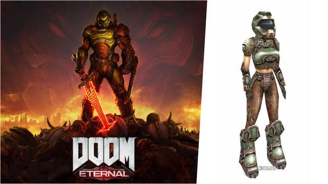 Doom Eternal protagonista mujer 
