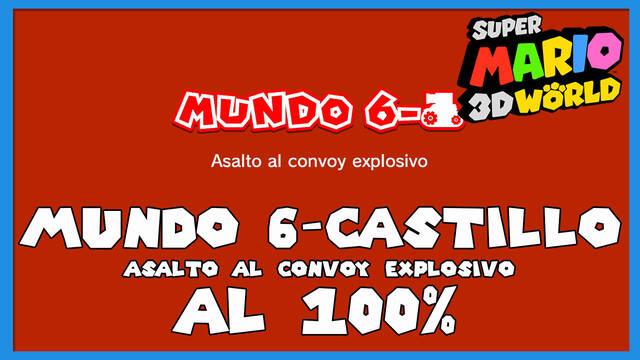 Super Mario 3D World: Asalto al convoy explosivo al 100% - Super Mario 3D World + Bowser's Fury
