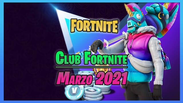 Fortnite: Skin de Llama-Bro y novedades del Club Fortnite en marzo 2021