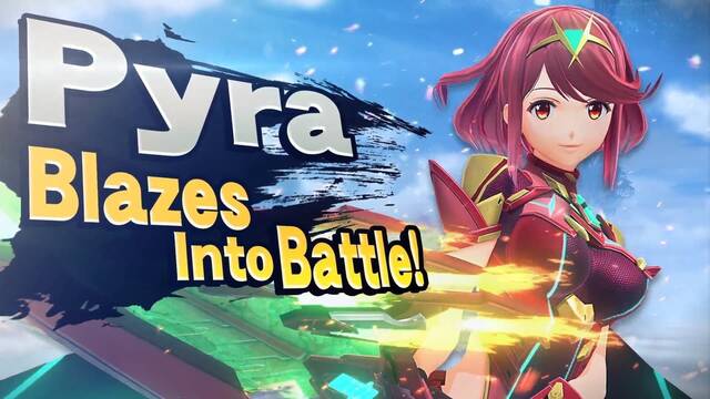 Presentaci�n de Pyra y Mythra en Super Smash Bros. Ultimate el 4 de marzo.