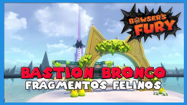 Fragmentos felinos de Bastión Bronco en Bowser's Fury - Super Mario 3D World + Bowser's Fury
