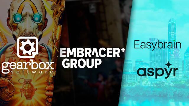 Embracer Group compra Gearbox software, Easybrain y Aspyr Media