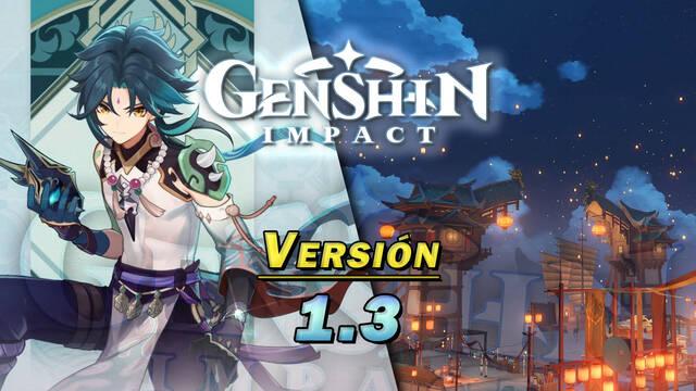 Genshin Impact: Hoy llega la v1.3 con Xiao, nuevas armas, eventos y más