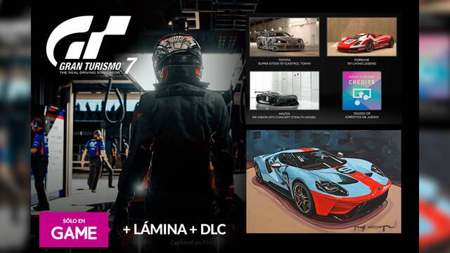 Reserva Gran Turismo 7 en GAME y llévate DLC y lámina exclusiva