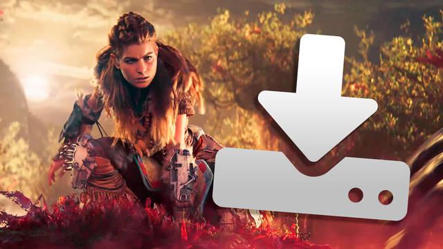 Horizon Forbidden West ya se puede preinstalar en PS5 y PS4.