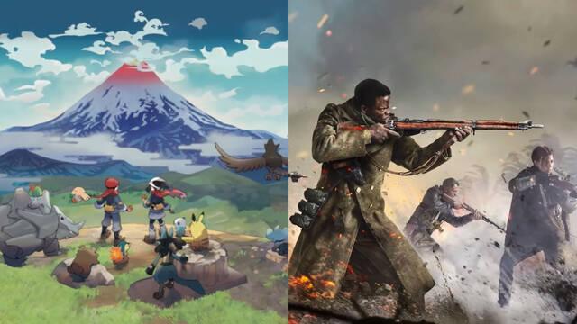Leyendas Pok�mon Arceus y Call of Duty Vanguard lideran las ventas de enero en Estados Unidos