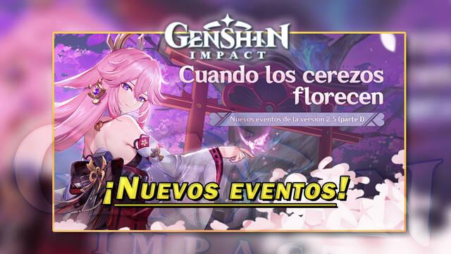 Genshin Impact: Eventos y gachap�n de la versi�n 2.5