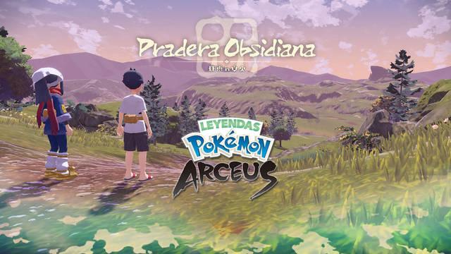 Pradera Obsidiana al 100% en Leyendas Pokémon Arceus: Pokémon, materiales y más