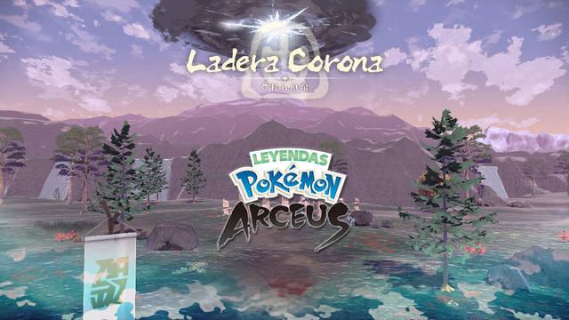 Ladera Corona al 100% en Leyendas Pokémon Arceus: Pokémon, materiales y más