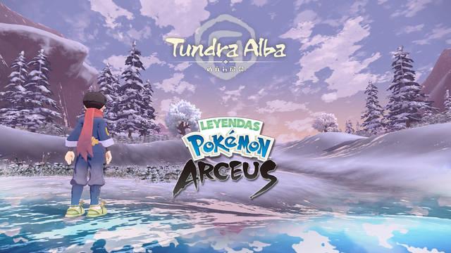 Tundra Alba al 100% en Leyendas Pokémon Arceus: Pokémon, materiales y más - Leyendas Pokémon Arceus