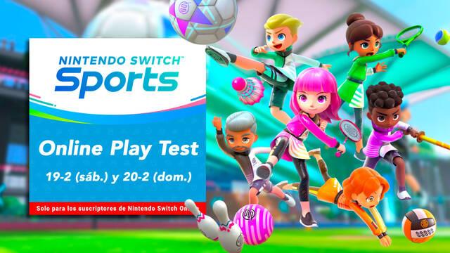 C�mo participar en Nintendo Switch Sports - Online Play Test este fin de semana.