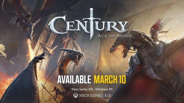 Century: Age of Ashes llegará el 10 de marzo a Xbox Series X/S.