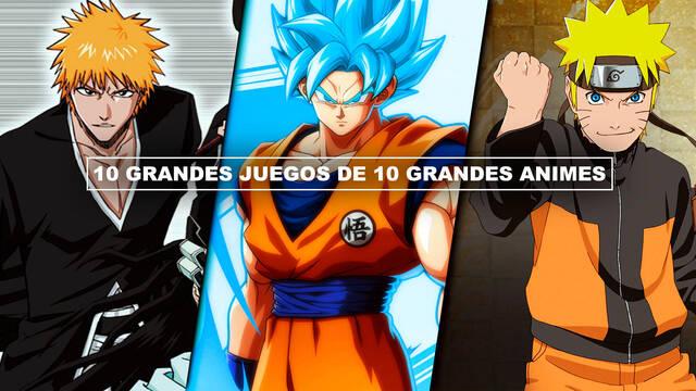 Los 10 mejores juegos de anime y manga de la historia