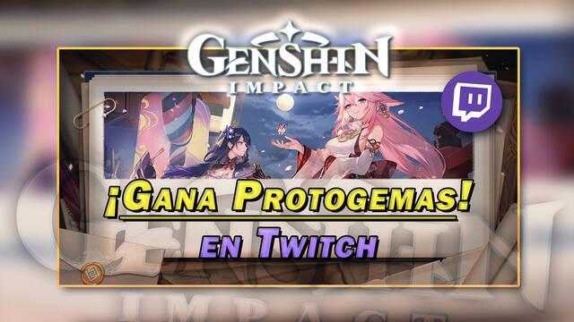 Retransmite Genshin Impact en Twitch y gana Protogemas gratis con el nuevo evento de reclutas